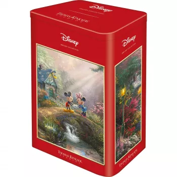 Thomas Kinkade Studios: Mickey & Minnie na lata nostálgica, Puzzle 500 peças