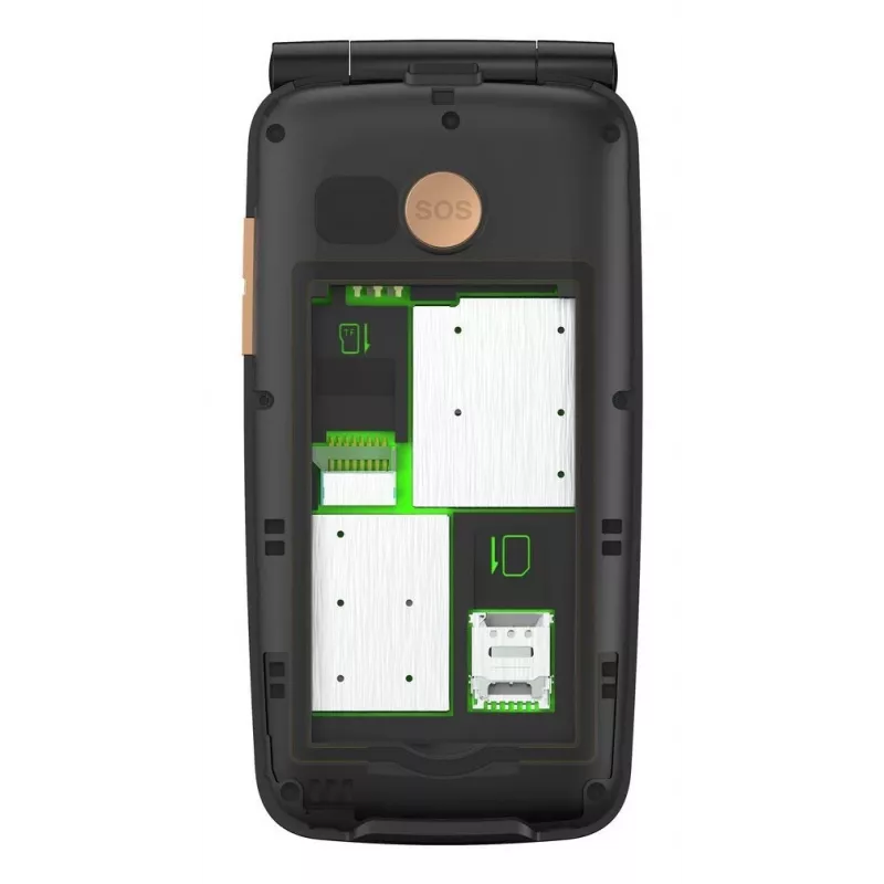 Gigaset GL795 7,11 cm (2,8 polegadas) 142 g 48 MB preto telemóvel para seniores