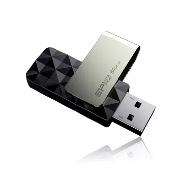 Pen drive Silicon Power Blaze B30 64 GB USB Type-A 3.0 (3.1 Gen 1) preto