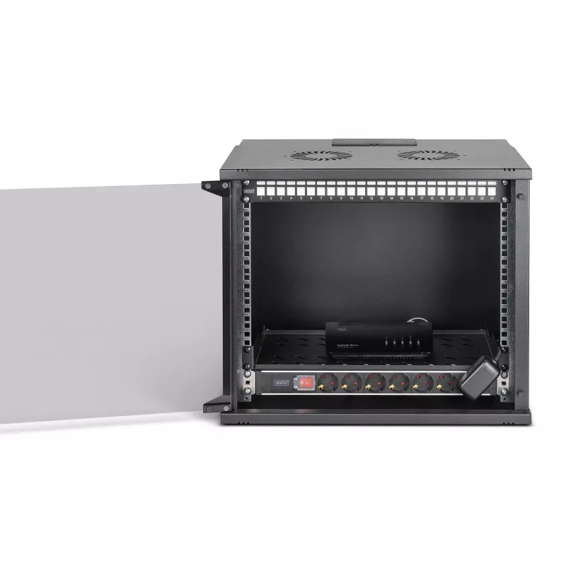 DIGITUS Conjunto de rede SOHO Pro, 483 mm (19 polegadas) - 9HE, 540 x 400 mm (L x P)