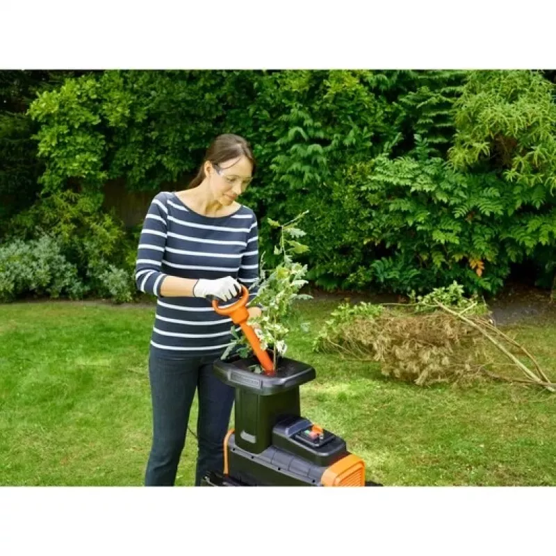 Black & Decker BEGAS5800-QS triturador de jardim 2800 W 45 L