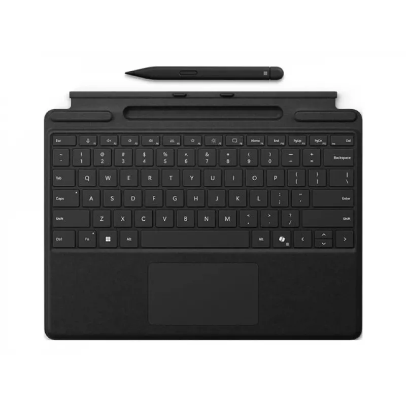 Teclado Microsoft Surface Pro com Pen slim QWERTY inglês preto