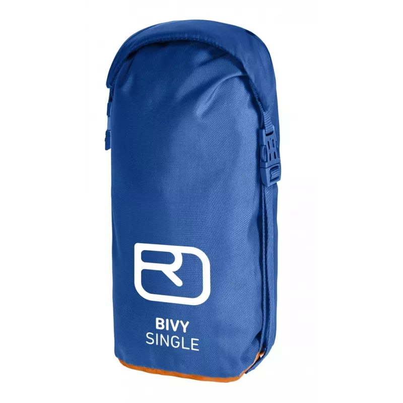 Saco-cama retangular ORTOVOX Bivy Single adulto poliuretano azul, laranja