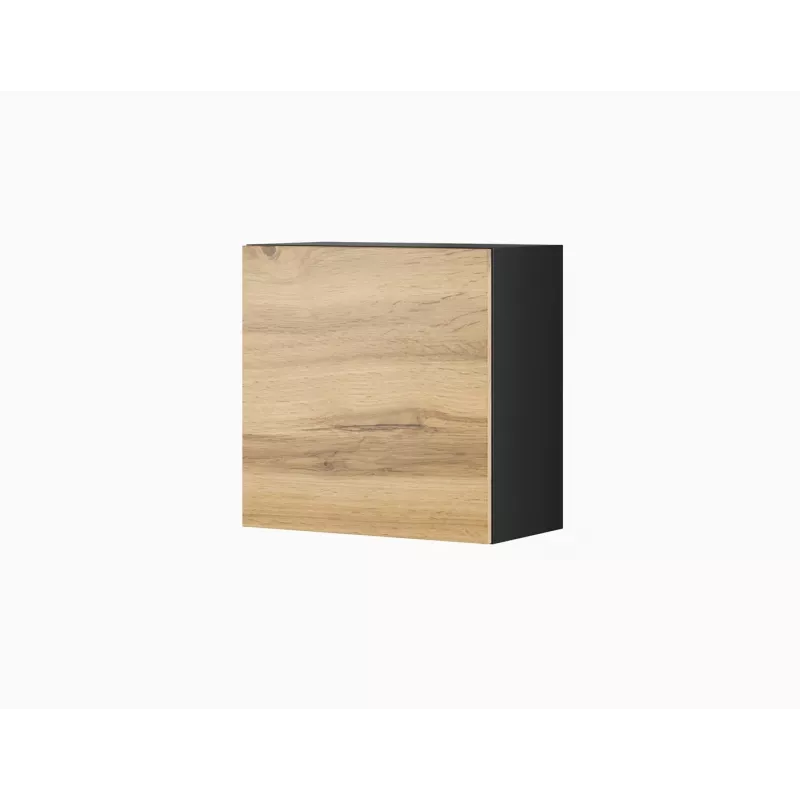 Conjunto de armários de sala Cama VIGO 22 preto/carvalho wotan