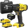 Berbequim aparafusador a bateria STANLEY SFMCD711D2K 18V Li-Ion 2x2Ah, 2 velocidades, 80 Nm, LED, mala