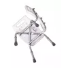 ActionMed KP500AM cadeira de duche com encosto