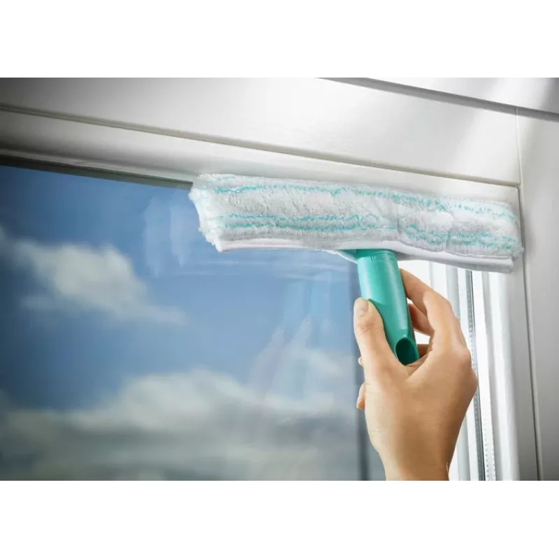 Aspirador de vidros Leifheit Glass Cleaner Dry&Clean com cabo e escova de limpeza 51003