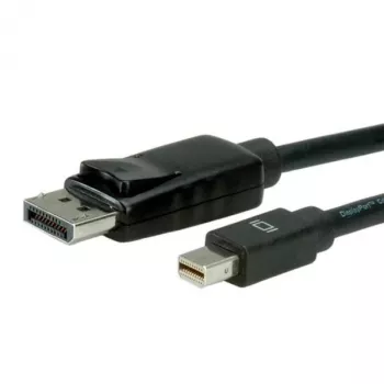 VALUE - Cabo DisplayPort - Mini DisplayPort (macho) para DisplayPort (macho) - 1 m - com encaixe - preto (11.99.5634)