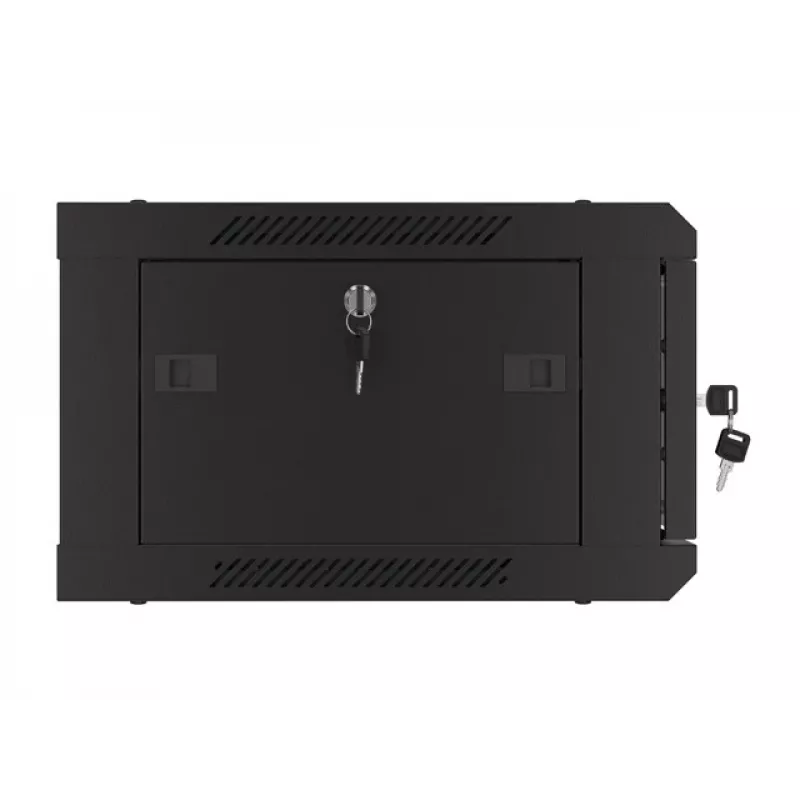 Armário rack Lanberg WF01-6404-23B 4U montagem na parede preto