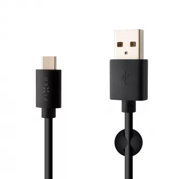 Cabo de dados e carregamento USB para USB-C FIXED FIXD-UC2M-BK — 2,0 m, preto
