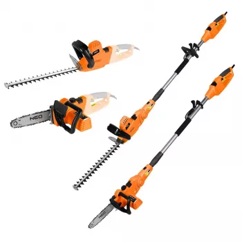 Ferramenta de jardim 2-em-1 com extensão — NEO Tools 04-634 ferramenta de jardim multifuncional com extensão