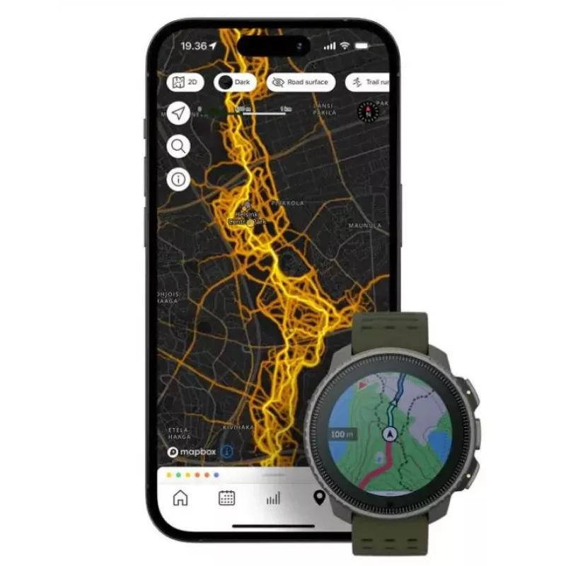 Suunto Vertical ecrã tátil de matriz de pontos de 3,56 cm (1,4