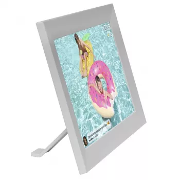 Moldura digital Denor com FRAMEO 10.1 16GB branca
