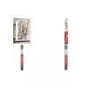 tesa 55139-01-01 rolo de substituição de fibra de vidro para rede mosquiteira de janela, 1,0 m x 1,2 m