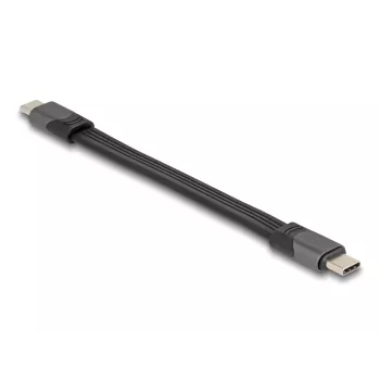 Cabo USB DeLOCK 40 Gbps Type-C para Type-C 15 cm PD 3.0 100 W