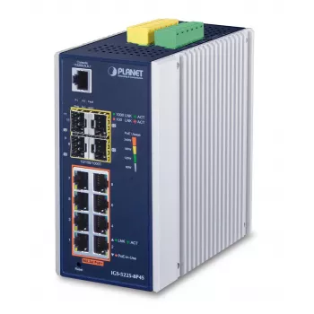 Switch de rede gerido L2+ PLANET IGS-5225-8P4S