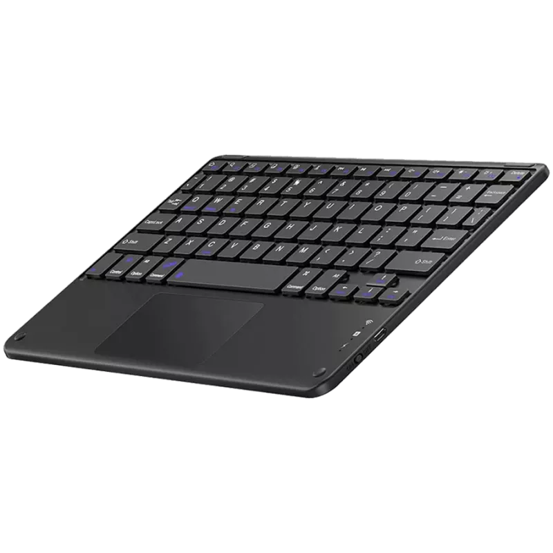 Teclado Bluetooth Blackview K2, 242,3 x 168,7 x 6,5 mm, Bluetooth 3.0, bateria 280 mAh, Windows, Android, iOS, preto