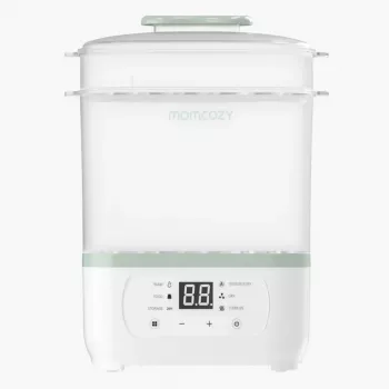 Momcozy BS002 esterilizador elétrico a vapor de biberões 8-IN-1 EU