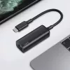 Adaptador Ethernet Aukey CB-A30 USB‑C para Gigabit RJ45 10/100/1000 Mbps, USB 3.0, alumínio, indicadores LED