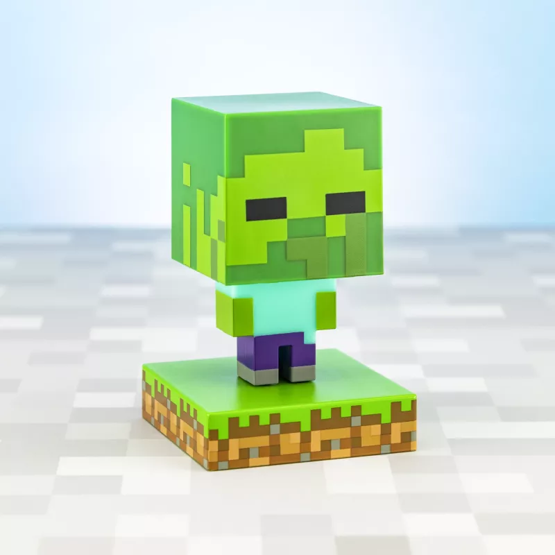 Candeeiro de mesa Paladone Light Paladone Minecraft Zombie Light PP6592MCFV4 LED