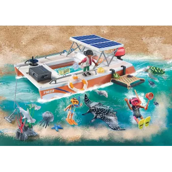 PLAYMOBIL® 71623 plataforma de recife de coral