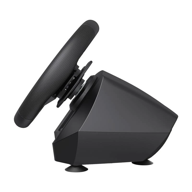 Volante gaming PXN PXN-V900 Gen2 com sensibilidade ajustável e feedback de vibração
