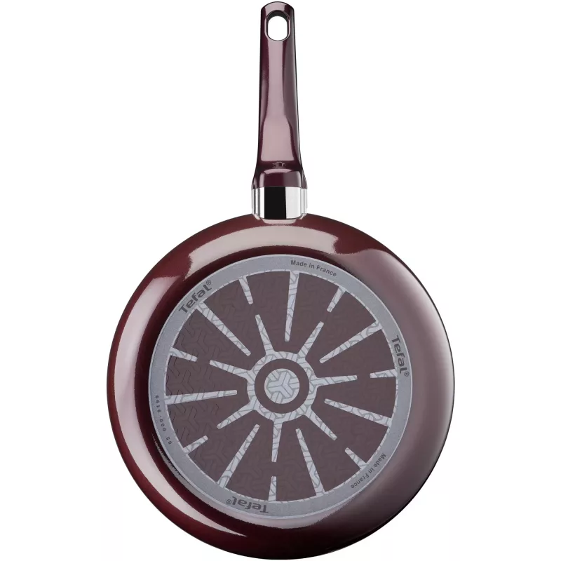 Frigideira universal Tefal Resist Intense D52202 20 cm preta vermelha