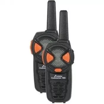 Rádio bidirecional Stabo Freecomm 100 6 canais 446,00625 - 446,06875 MHz preto
