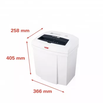 Destruidora de documentos HSM SECURIO C14 corte em tiras 22,6 cm branco