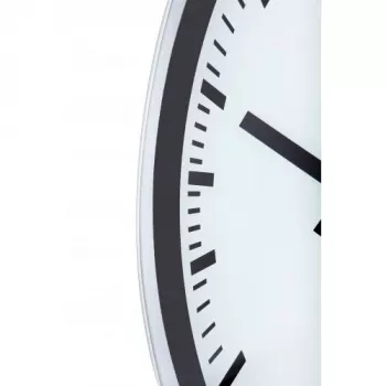 NeXtime Relógio 3031 Magic - Stripe, 25x35,2 cm, parede, branco