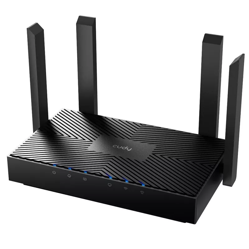 Router sem fios Cudy WR3000 Gigabit Ethernet Dualband (2,4 GHz / 5 GHz) preto
