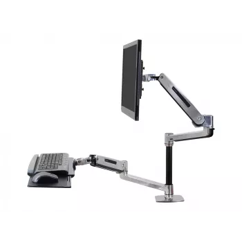 ERGOTRON WorkFit-LX, sistema de montagem em secretária sentado/em pé