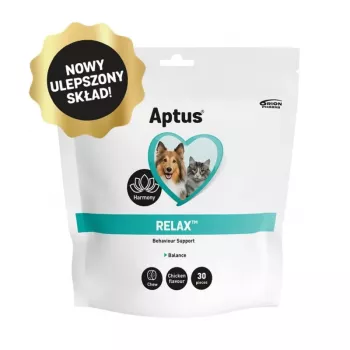 APTUS Relax stress - suplemento para cães e gatos – 30