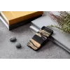 Capa para telemóvel man and wood para iPhone XS Max – tom de ébano branco preto