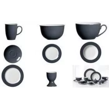Pires de Porcelana Ritzenhoff & Breker DOPPIO ANTHRAZIT 160 mm – adequado para máquina de lavar loiça
