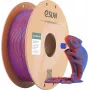 PLA MATTE DUAL 1,75mm vermelho azul 1kg ESUN FILAMENTO 3D (PLA-MTD175B-RU1P1)
