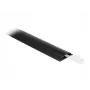 Calha para cabos DeLOCK 50 x 12 mm autoadesiva preta 1 m