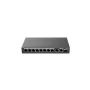 Switch L2 gerido RUIJIE RG-ES210GS-P — 10x Gigabit RJ-45, 2x SFP, 8x portas PoE+, orçamento PoE 120W, gerido na cloud