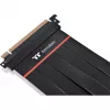 Thermaltake AC-058-CO1OTN-C1 cabo extensor riser PCIe 4.0 x16, 0,3 m, preto