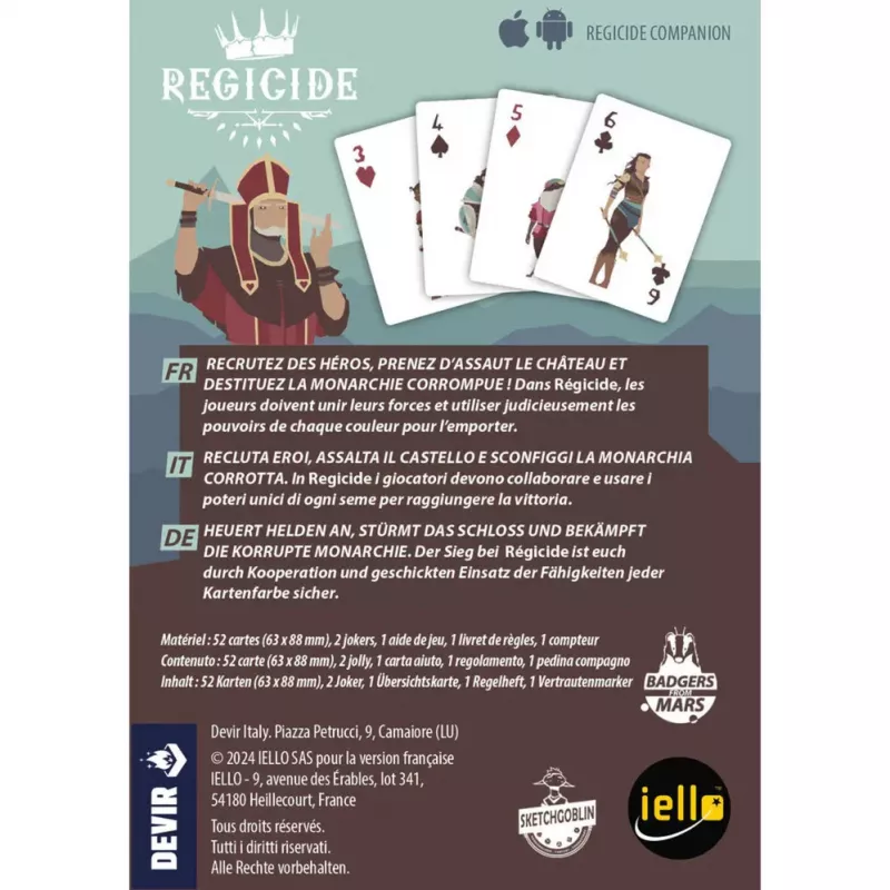 Regicide, jogo de cartas