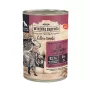 Comida húmida wiejskazagroda javali com vaca 400 g, alimento completo para cães adultos, 76% humidade