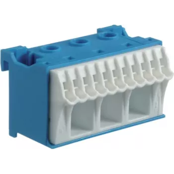 Hager KN14N bloco de ligação azul - branco (KN14N)