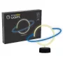 Lâmpada LED decorativa Manta SNL38BLT Style Neon Lights planeta