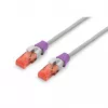 Clipe de codificação de cores Digitus Color Clips para cabo de patch A-CC-VI PVC violeta