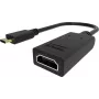 Adaptador de vídeo VISION conector macho USB-C para conector fêmea HDMI, 4K60Hz (3840×2160), preto