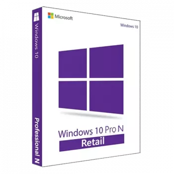 Chave de retalho Microsoft Windows 10 Pro N