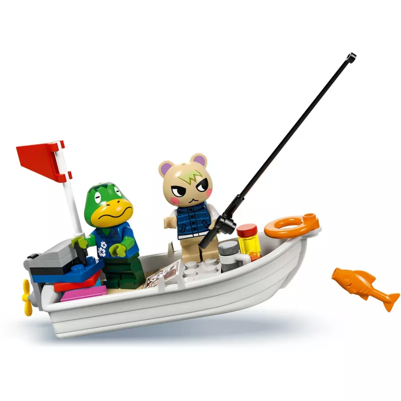 LEGO Brinquedo de construção 77048 Animal Crossing Passeio de barco com a ilha do capitão