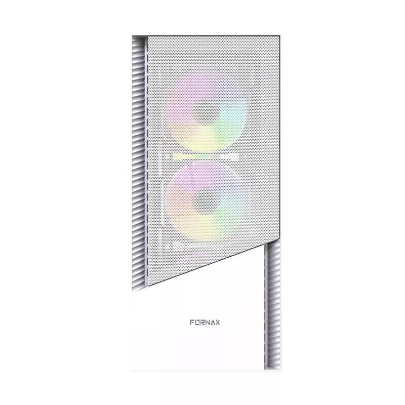 Caixa de PC Midi-Tower Fornax 4300 ATX branco