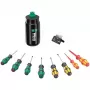 Wera 05100028001 9540 Kraftform XL Bottle Set jogo de chaves de fendas