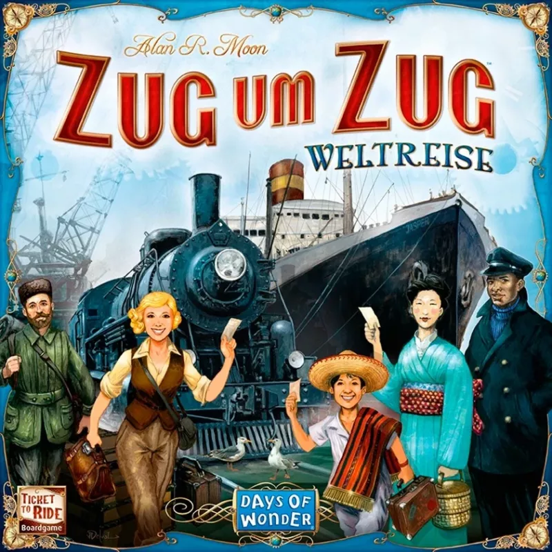 Zug um Zug Weltreise, jogo de tabuleiro